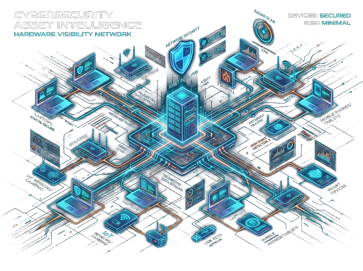 Cybersecurity Asset Intelligence and Hardware Visibility Network